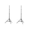 vidaXL Tripe luz, 2 pc, altura 78-210 cm
