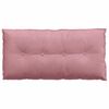 vidaXL Travesseiro para Costas Rosa 100 x 50 cm