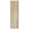 vidaXL Prateleira parede 85x16x52,5cm madeira Sonoma Oak