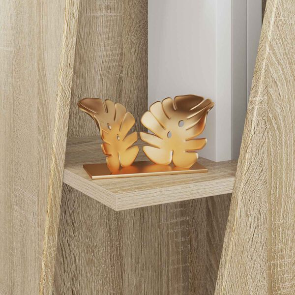 vidaXL Prateleira Lateral Carvalho Sonoma 33 x 32 x 70,5 cm