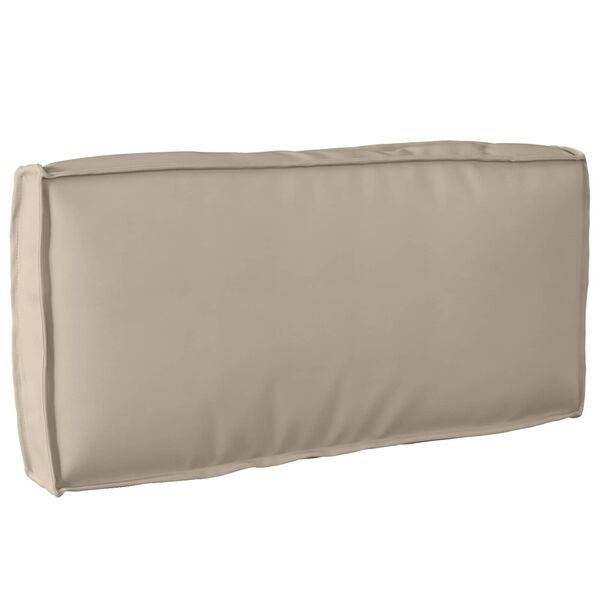 vidaXL Almofada Cinzento-acastanhado 80 x 40 x 12 cm Tecido Oxford