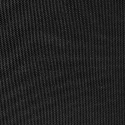 vidaXL Para-sol estilo vela tecido oxford trapézio 3/4x3 m preto