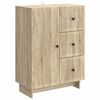 vidaXL Buffet Carvalho Sonoma 66 x 34,5 x 90 cm Derivados de Madeira