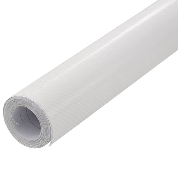 vidaXL Pel&iacute;culas para carro 2 pcs 100x150 cm branco 4D