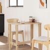 vidaXL Tampo de mesa retangular 80x60x2 cm madeira de ac&aacute;cia maci&ccedil;a