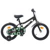 vidaXL Bicicleta Infantil 12 Polegadas para 2-4 anos Preto