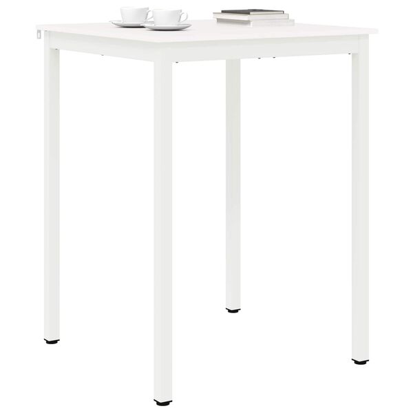 vidaXL Mesa de bar Branco 110 x 55 x 105 cm Madeira de Pinheiro S&oacute;lida