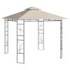 vidaXL Gazebo 3x3x2,7 m 160 g/m&sup2; cor creme