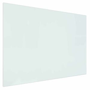 vidaXL Placa de Vidro para Lareira Transparente 80 x 60 cm Vidro