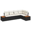 vidaXL Conjunto de Sof&aacute; de Jardim 5 unid. 5-N&uacute;mero de lugares