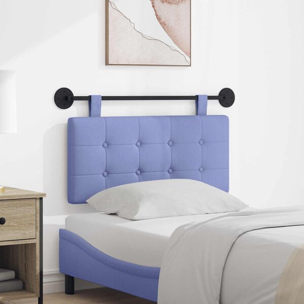 vidaXL Cabeceira Suspensa Montado na parede tecido