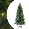 vidaXL &Aacute;rvore de Natal Artificial Verde 210 cm PE e PVC