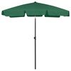 vidaXL Guarda-sol de praia 180x120 cm verde