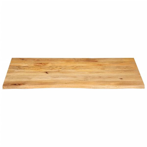 vidaXL Tampo de mesa c/ borda viva 110x60x2,5 cm mangueira maci&ccedil;a