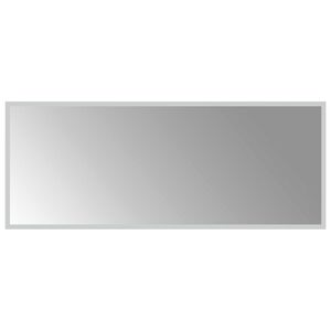 vidaXL Espelho de banheiro LED com espelho Transparente 100 x 40 cm