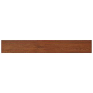 vidaXL Soleira de Janela Madeira Marrom 140 x 25 x 4,5 cm PVC