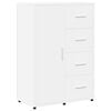vidaXL Aparador 60x31x84 cm derivados de madeira branco