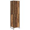 vidaXL Guarda-Roupa Madeira Antiga 50 x 50 x 200 cm