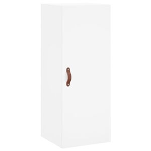 vidaXL Arm&aacute;rio de parede 34,5x34x90 cm branco