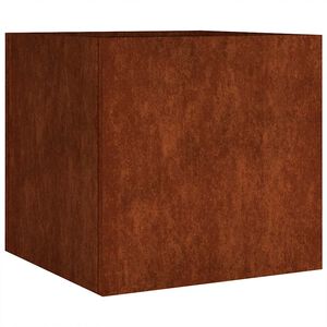 vidaXL Vaso/floreira 40x41x40 cm a&ccedil;o corten