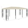 vidaXL Tenda 3x6 m creme