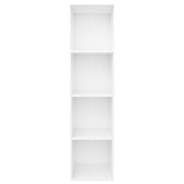 vidaXL Estante/m&oacute;vel de TV 36x30x143 cm derivados de madeira branco