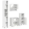 vidaXL Conjunto de M&oacute;veis para Banheiro 4 unid. Branco 61 x 35 x 64 cm