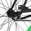 vidaXL Bicicleta de mudan&ccedil;as fixas 700c 51 cm preto e verde