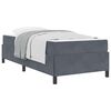 vidaXL Estrutura da Cama Cinza Escuro 80 x 200 cm tecido