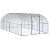 vidaXL Galinheiro de exterior 3x6x2 m a&ccedil;o galvanizado