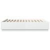 vidaXL Estrutura de cama 200x200 cm derivados de madeira branco