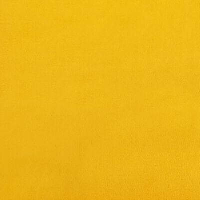 vidaXL Painel de parede 12 pcs 90x15 cm veludo 1,62 m² amarelo