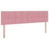 vidaXL Cama com Armazenamento com colch&atilde;o Rosa 100 x 200 cm
