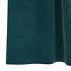 vidaXL Cortinas opacas 2 pcs Verde Escuro 140 x 225 cm Veludo