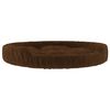 vidaXL Cama para c&atilde;es 70x55x23 cm pel&uacute;cia castanho