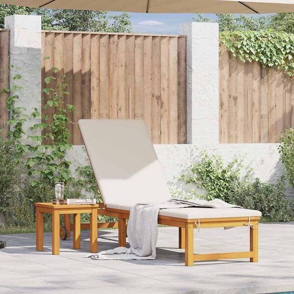 vidaXL Espregui&ccedil;adeira 2 pcs Castanho Madeira S&oacute;lida de Ac&aacute;cia