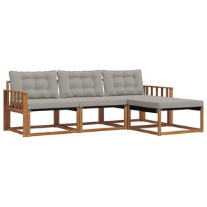 vidaXL Conjunto de Sof&aacute;s para Exterior 4 unid. 4 lugar