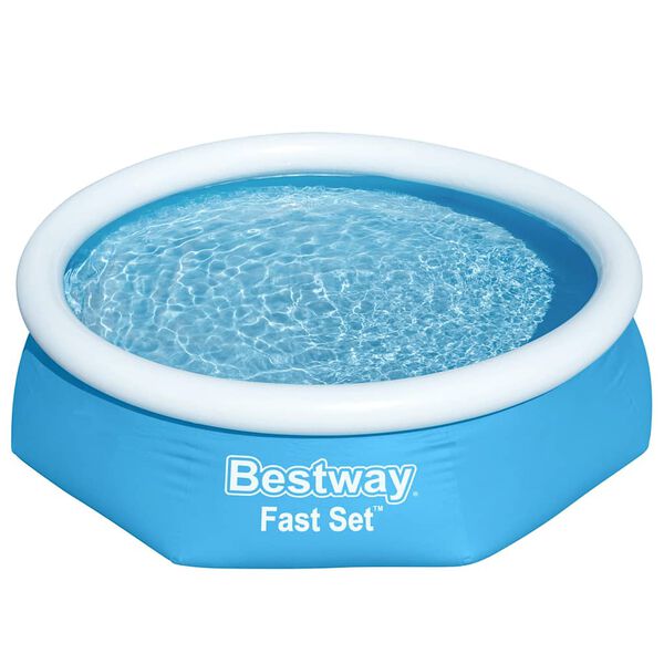 Bestway Fast Set Piscina insufl&aacute;vel redonda 244x61 cm 57265
