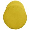 vidaXL Almofadas de Apoio 2 pcs Amarelo Ø 15 x 40 cm