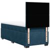 vidaXL Cama boxspring com colch&atilde;o 80x200 cm veludo azul