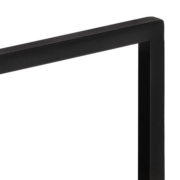 vidaXL Prateleiras de parede 2 pcs 60x25x35 cm acácia maciça e aço