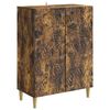 vidaXL Buffet Carvalho Fumado 66 x 34,5 x 90 cm Derivados de Madeira