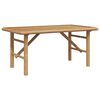 vidaXL Mesa de centro Castanho 90 x 50 x 43 cm Bambu