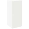 vidaXL Mesa lateral com prateleira 110x50x103 cm branco