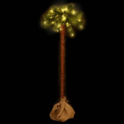 vidaXL Árvore de Natal com LEDs 150 cm