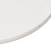 vidaXL Tampo de mesa pinho maci&ccedil;o &Oslash;80x2,5 cm branco
