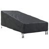 vidaXL Capa para M&oacute;veis de Exterior 195 x 76 x 82 cm Retangular Preto