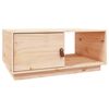 vidaXL Mesa de centro 80x80x35,5 cm madeira de pinho maci&ccedil;a