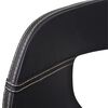 vidaXL Cadeiras jantar 4 pcs madeira curvada e couro artificial preto