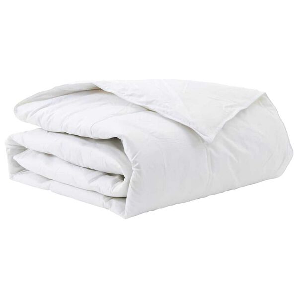 vidaXL Edredom de Inverno Branco 155 x 220 cm Pena